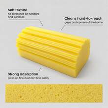 Dust-Removing Sponge/Cleaning Sponge/Blue Square Sponge - Suitable For Furniture, Stove, Tabletop Cleaning And Stain Removal, Lint-Free, Portable And Clean - A - View 6