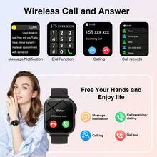 Kids Smart Watch, Silicone Sports Band, Supports Calling, Pedometer, Calorie Tracking, Multiple Sports Modes, Call & Message Alerts, Full-Screen Touch, Compatible With Android & IOS, Fun Gift - Multicolor - View 2