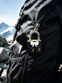 Cherry Decor Mini Padlock With 2 Keys, Small Travel Lock For Backpacks, Lockers And Gym Bags, Essential For School, Outdoor Travel And Student Dorms, Durable Combination Lock Alternative - Multicolor - View 7