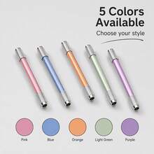 5pcs Metal Dual-End Pencil Extender, Metal Extension Rod, Pencil Barrel Lengthener, Sketching & Colored Pencil Extender - Sets - View 4