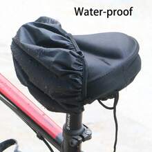 Satu buah penutup jok sepeda yang tahan air, tahan lama, dan dapat dicuci, dilengkapi dengan tali elastis, dengan fungsi perlindungan matahari dan anti debu, cocok untuk sepeda gunung dan sepeda biasa. Penutup jok sepeda untuk mencegah hujan, salju, dan debu, tahan air. - MultiWarna - View 7