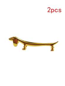 Dachshund Chopstick Holder, Alloy Chopstick Rest, Fork Holder, Home Kitchen Dining Table Decorative Accessory - View 20