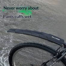 2PCS Telescopic Adjustable Bicycle Mudguard Mountain Bike Extended, Widened, Water Blocking, Folding, Quick Detachable Telescopic Mudguard Bike Riding Accessories - Multicolor - View 4