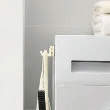 1pc Scalable Gap Hook, No Drilling Hook For Kitchen, Bathroom And Bathroom, Cabinet Pull-Out Hook - Multicolor - View 8