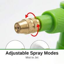 67.63 Oz Pressure Sprayer | Manual Pump Garden Sprayer | Adjustable Nozzle, Suitable For Plant Spraying. | Suitable For Watering, Cleaning And Disinfecting. | Available In Orange And White Colors. - Green & White - View 6