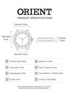 Orient Sports 系列男士自動機械腕錶，黑色錶盤，型號 RA-AK0605B10B - 黑色 - 查看 7