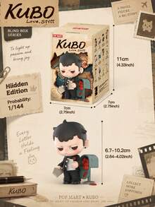 Pop Mart Figur LabubuKUBO Seri Love Freeze (Kotak Buta Acak 1 buah) - MultiWarna - View 10