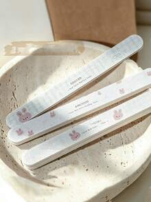 Pear-Shaped Nail File Buffer Sanding Strip Polishing Sponge Strip Nail Removal Manicure Tool - Multicolor - View 4