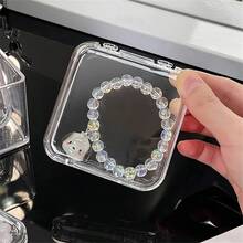 10pcs/1pc Transparent Press-Type Nail Storage Box, Fake Nail Display Box, Fake Nails & Manicure Salon Accessories Jewelry Bracelet Storage Box - Clear - View 8