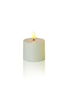3pcs Flameless Pillar Candles, Battery Operated Candles, Holiday Romantic Atmosphere Decoration Lights, Smokeless Electronic LED Candles, Battery Operated - Suitable For Home, Holiday And Wedding Decoration - 3pcs Set - Warm Light - View 13