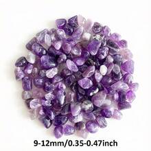 100g Natural Amethyst Crushed Stone - Irregular Pebbles For Mini Aquariums, Succulents, Terrariums & Vase Filler - A - View 2