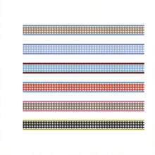 1pc Plaid Washi Tape Roll For Scrapbooking And Collage Decoration - Multicolor - View 5