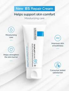 La Roche-Posay Cicaplast Baume B5 Face Repair Moisturizer: Meredakan Kemerahan, Memudarkan Noda, Menstabilkan Kondisi Kulit Selama Perubahan Musim - Krim Perbaikan La Roche-Posay 40ml - View 2