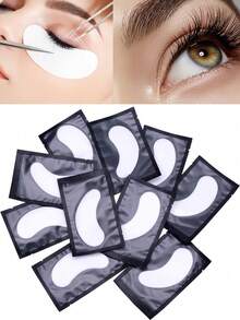 Eyelash Extension Hydrogel Patches Professional Under Eye Pads For Eyelash Extension Stickers Eyelid Pads Makeup Tools - Black - View 2