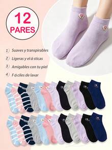 Women Ankle Socks - Multicolor - View 1