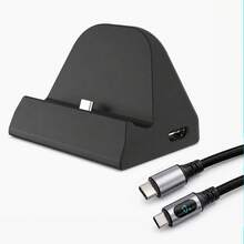 DATA FROG TV 接電視底座，相容於 Switch 與 Switch OLED，便攜式充電支架，附數位線材選項 - 查看 10