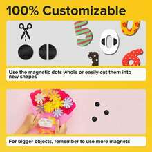 Super Strong Magnetic Tape - Easy To Cut, Easy To Attach To Refrigerator, Whiteboard And More, With High-Adhesion Rubber Strip, Premium Choice For Home Decor Accessories | Durable Rubber Magnetic Sticker - A - View 11