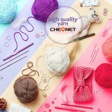 100% Pure Cotton Hand-Knitted Yarn, Suitable For Knitting And Crochet, 8-Ply Fine Spun Knitted Yarn, For Sweaters, Blankets, 50g, Soft Yarn, Needlework - DIY Yarn - View 6