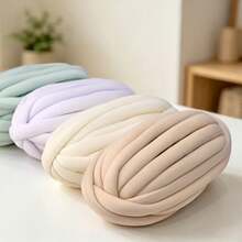Core-Wrapped Chunky Icelandic Yarn, Soft Fluffy Thick Cotton Yarn, Suitable For Hand Knitting, DIY Craft Making Blankets, Pillows, Carpets, Skin-Friendly Anti-Pilling - 1 Piece - View 5