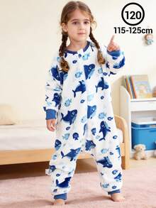1Pc Cartoon Love,Animal Flannel Long Sleeve Zipper,Cute,Comfortable And Neutral Baby Product,Suitable For Daily Use In Autumn And Winter,Birthday Gift - Multicolor - View 28