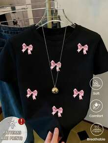 Women T-Shirts - Negro - View 5
