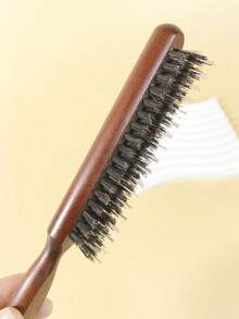 5/3/2/1 Hair Styling Updo With Curls And Volumizing Texture - Three Rows Of Teasing Comb - Brown - View 10