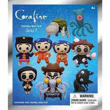 LAIKA 3D PVC Keychain Blind Bag Mystery Box, Officially Licensed Random Character Bag Pendant, Anime Collectible Backpack Charm Keyring Mini Figure Model, Fan Collection Novelty Gift, Christmas New Year Birthday Holiday Gift, 1pc [Non-Plush Filled] - Multicolor - View 7