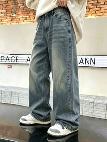 Men Jeans - Blue - View 1