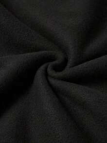 Impala Sudadera de Cuello Redondo para Hombre, Enviada desde México| Sudadera con diseño de maní, estampado noopy; forrada de felpa para mayor calidez. - Negro - Ver 4