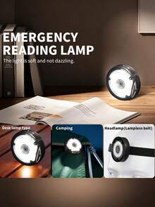 1pc LED Portable Light (USB Rechargeable) - Compact And Portable, Fits In Bag/Pocket, Soft Eye-Protecting Light, Suitable For Night Reading/Travel/Office Use, Ideal For Daily Lighting And Emergency Light. - Multicolor - View 6