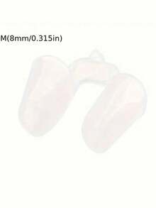 Adjustable Transparent Silicone Nose Clip - Improves Breathing, Comfortable And Durable, Suitable For Snoring And Nasal Congestion Relief, Easy To Clean, Portable - Fits Various Nostril Sizes, Anti-Snoring Device - Multicolor - View 8