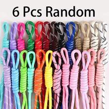 12pcs Mixed Color Paracord Replacement Rope, Braided Paracord Blank Rope, DIY Keychain And Bag Charm Making Material - Multicolor - View 7