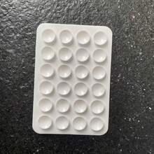 Silicone Suction Cup Phone Sticker, Strong Adhesion Double-Sided Suction Cup Pad, Multi-Functional Portable Phone Holder Stand, Hands-Free Selfie & Video Watching Suction Cup, Soft Silicone Material Won't Damage Phone Surface, Multiple Suction Cups Firmly Attach, Powerful Suction Force, Securely Fixes Phone, Frees Up Your Hands. Built-In Adhesive Design, Stable Attachment Without Easy Detachment, Washable And Reusable - A - View 10