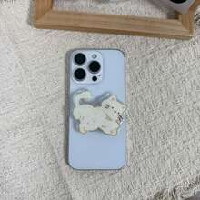 Cartoon Cat Phone Push-Pull Stand, Adhesive Phone Back Stand, Suitable For All Phones, Desktop Stand - Multicolor - View 11