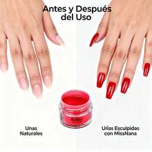 Acrylic Nail Powders & Liquids - Apricot - View 7