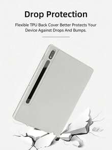 DANYCASE 平板電腦保護殼，相容 Galaxy Tab S10Lite S10FE A11 A11+ S11 S7 S8 S9 11 吋 S6 Lite 10.4 吋 S7 FE S8+ S9+ S9FE+ 12.4 吋，軟 TPU 保護殼 - 查看 6