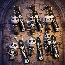 Disney 1 buah Gantungan Kunci Seri Mimpi Buruk Natal, Bahan PVC, Figur Tengkorak Jack yang Dipersonalisasi, Cocok untuk Dekorasi Liontin Ransel, Hadiah Pesta yang Sempurna, Hadiah Liburan untuk Penggemar - Beraneka warna - View 1