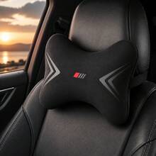 1pc Car Headrest Pillow, Universal Neck Support Cushion, Soft & Comfortable Car Neck Rest Pillow With Adjustable Strap, Ergonomic Car Seat Interior Accessory, Suitable For Sedan And SUV - Bone Status - View 9