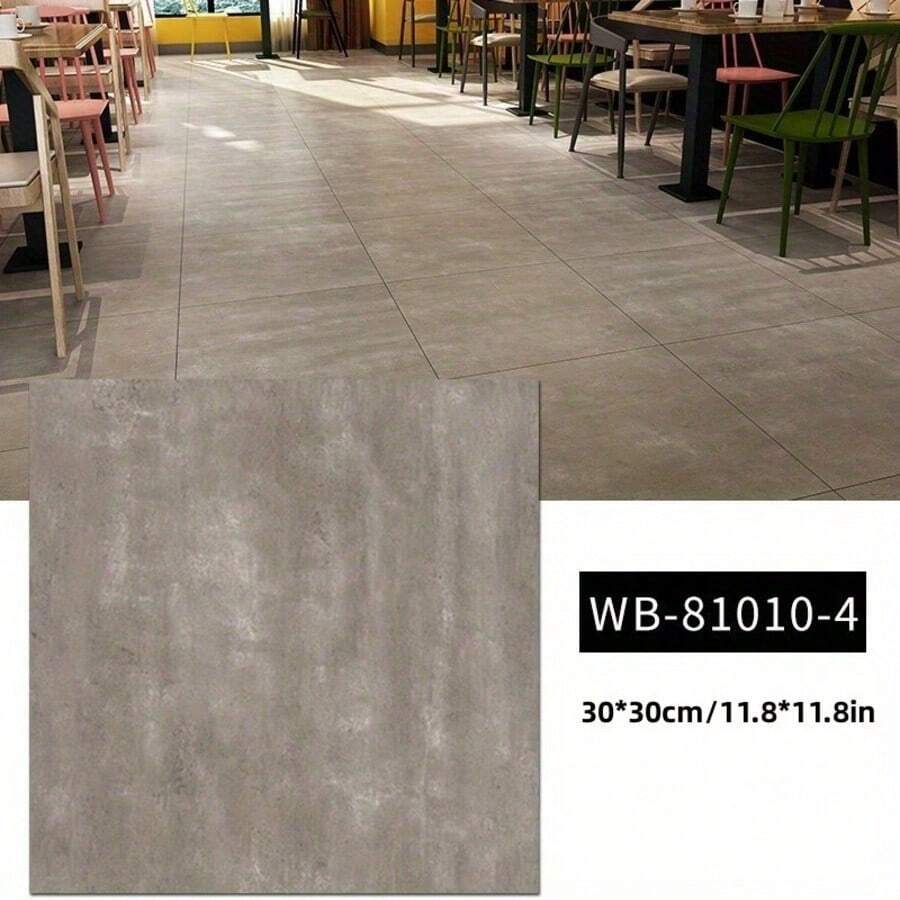 Marble Pattern Self-Adhesive Vinyl Floor Sticker, Wall Sticker, Dual-Use For Floor And Wall, Thick And Durable PVC Self-Adhesive Wall Sticker, Suitable For Indoor Home Decor Wallpaper, Office, Living Room, Bedroom, Waterproof Wallpaper