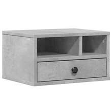 Banco de jardim vidaXL 50x44x45 cm em madeira maciça de abeto Douglas - Cinza - Ver 2
