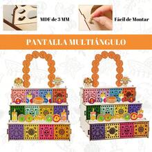 Halloween Altar Ofrenda Día De Muertos Mdf 3mm Desarmable - 1 - Ver 10
