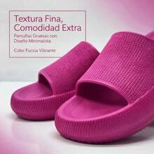 Women Home Slippers - Hot Pink - View 4