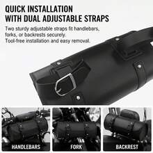 Motorcycle Tool Bag Suitable For Suzuki Kawasaki Universal Tool Bag Motorcycle Side Bag, Motorcycle Fork Bag - A - View 5