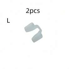 Adjustable Transparent Silicone Nose Clip - Improves Breathing, Comfortable And Durable, Suitable For Snoring And Nasal Congestion Relief, Easy To Clean, Portable - Fits Various Nostril Sizes, Anti-Snoring Device - Multicolor - View 11