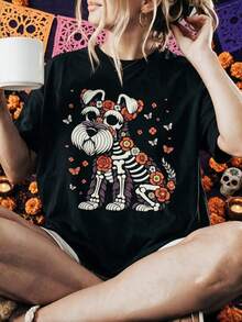 Women T-Shirts - Black - View 1