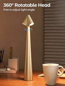 Rechargeable Cordless Desk Lamp, Dimmable Touch LED Handheld Table Lamp, Office Light, Living Room Outdoor Camping Desk Lamp - Multicolor - View 5