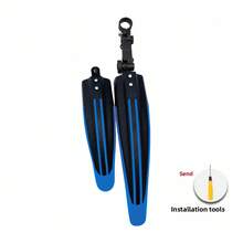 TOSUOD Mountain Bike Mudguard, Universal Front And Rear Wheel Mud Guard, Quick Release Installation, Stable And No Shaking, Effectively Blocks Mud And Water Splashing, Essential Protective Accessory For All Types Of Mountain Bikes, Commuting And Off-Road Cycling - Multicolor - View 17