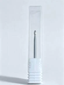 1/6pcs Professional Carbide Nail Drill Bit - 3/32 Inch Manicure Pedicure Tools For Electric Nail Drill Machine - Cuticle Gel Nail Polish & Salon Nail Tools - White - View 9