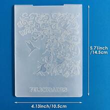 Embossing Folder, Flower & Leaf Textured Impressions For DIY Scrapbooking Card Making Paper Craft Decor - Floral - View 21