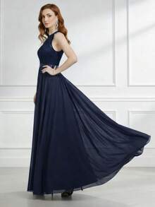 Bridesmaid Dresses - Navy Blue - View 10
